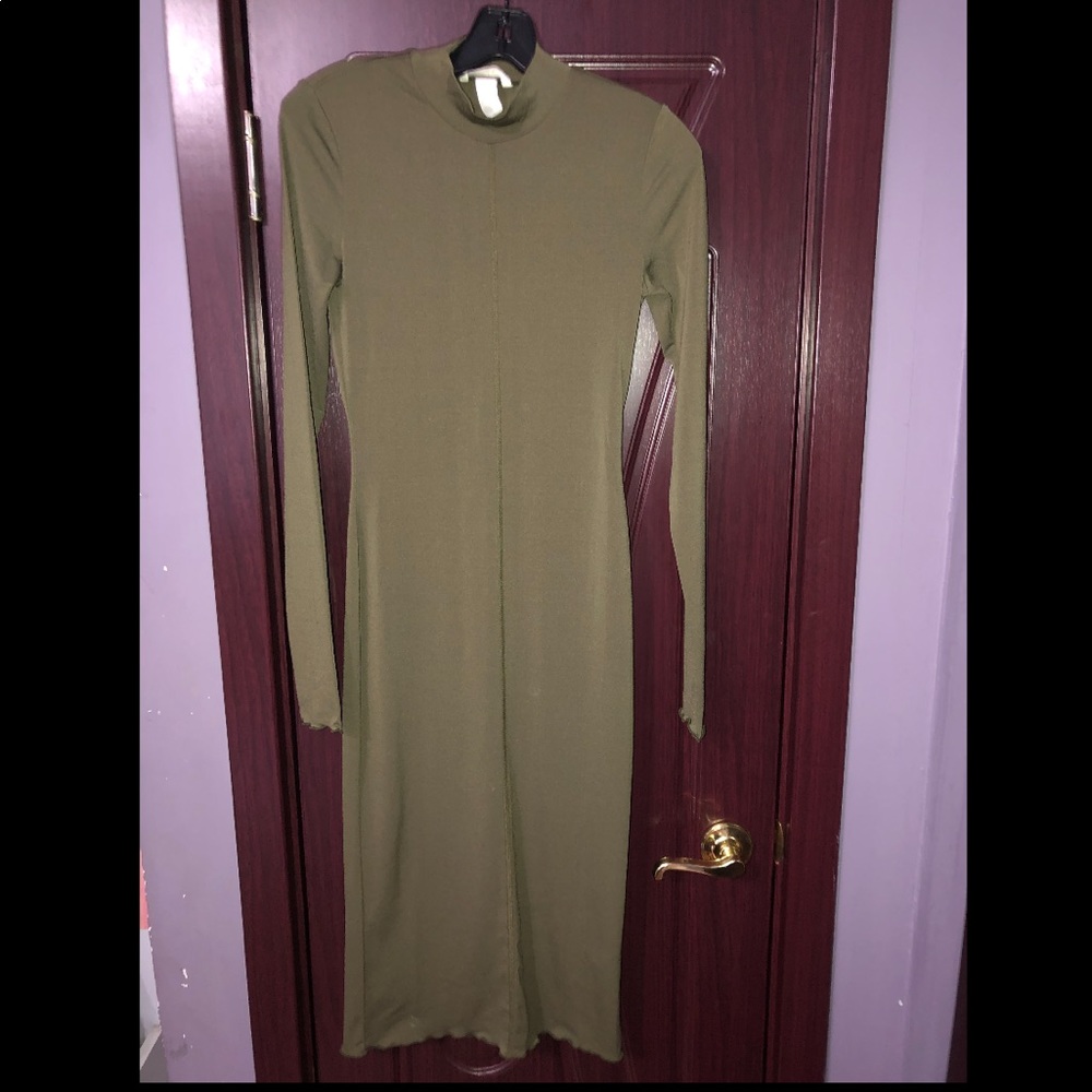 Dark Green Dress
